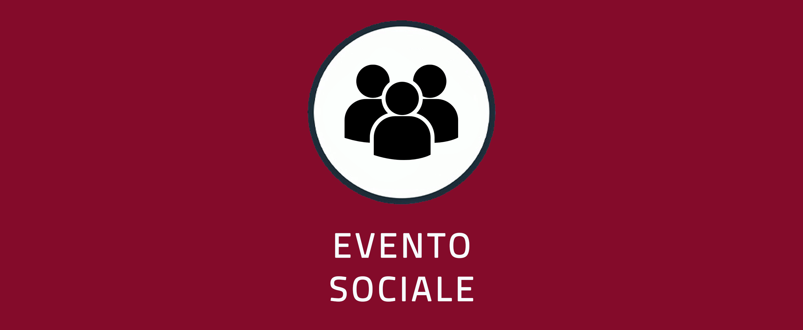 avviso evento sociale